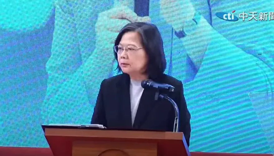 影/大陸從今起中止ECFA部分優惠關稅　蔡英文說話了