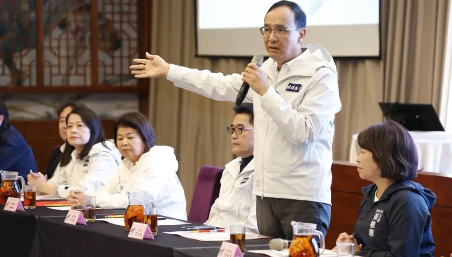 國民黨行動中常會在嘉義舉辦　朱立倫喊話：400年來首次嘉義要出總統了