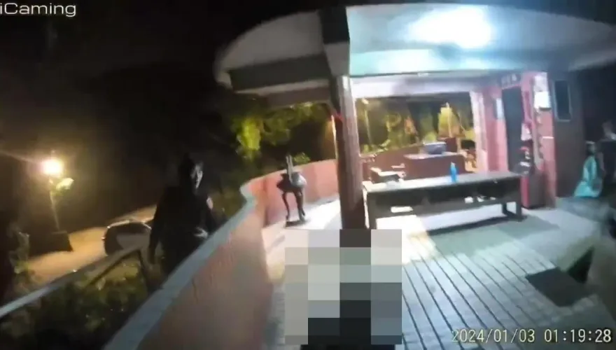 影/三重老翁投資慘賠百萬不想活　三峽警暗夜衝土地公廟搶回一命