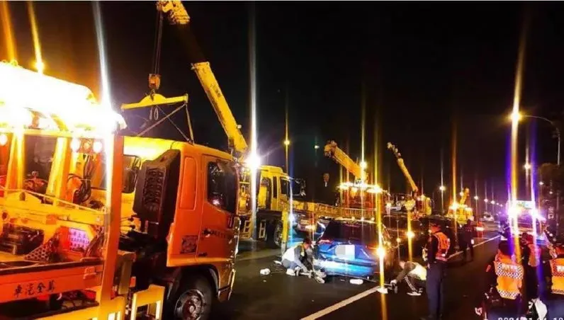 國3「6車追撞」釀1死2傷　他熱心警示慘遭撞擊身亡…死者是台積電副理