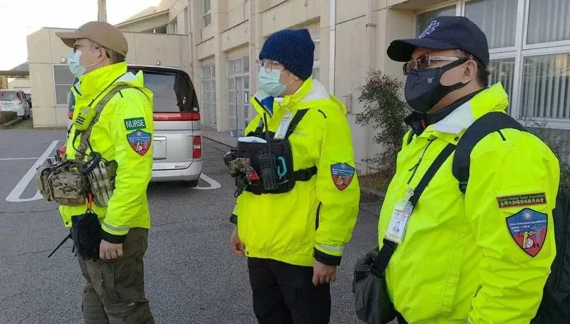 馳援日本！首支台灣民間NGO挺進重災區珠洲市　協助照護災民