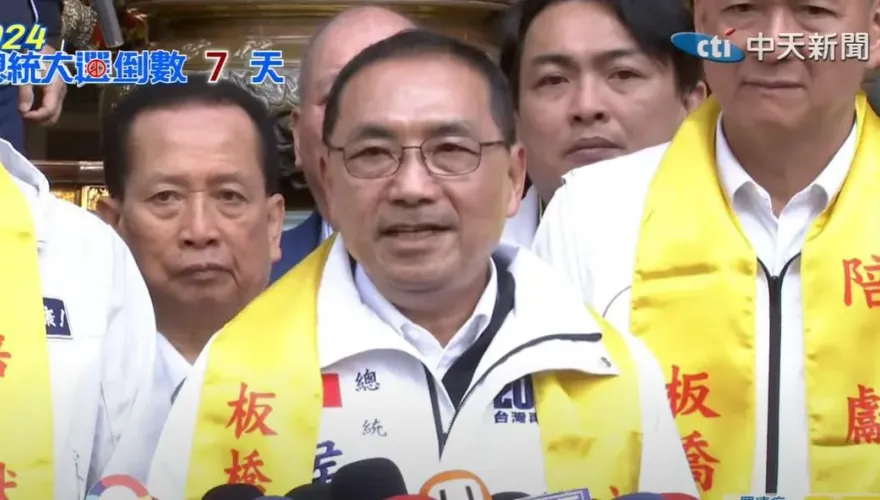 侯友宜狠酸沈伯洋「漆彈專家」：民進黨找他保衛國家像用掃把打仗