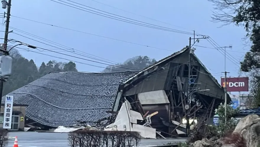 日本石川7.6強震已知126死　罹難人數超越2016熊本地震