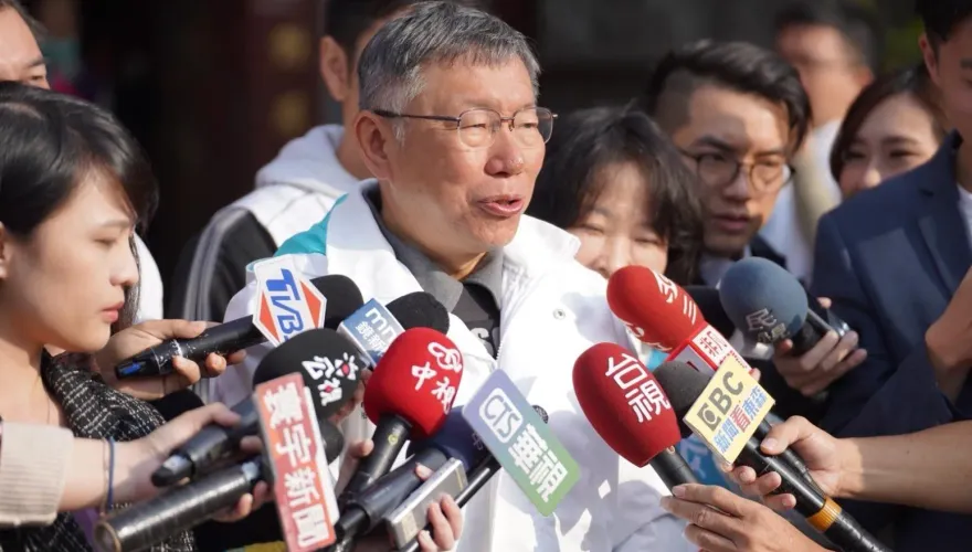 獨家/柯文哲VS賴清德2024凱道造勢空拍圖曝光！對比畫面太震撼