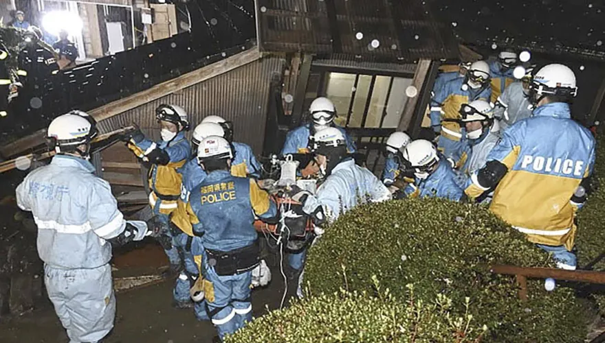 能登強震第8天罹難者新增33人已161死　穴水町地區山崩7人喪生