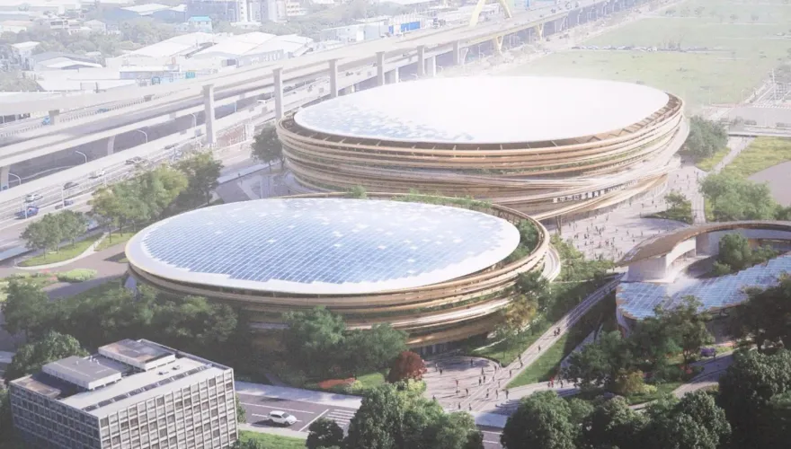 歷經8次流標…台中巨蛋終簽約完成！市府：今年動工、力拚2030年完工