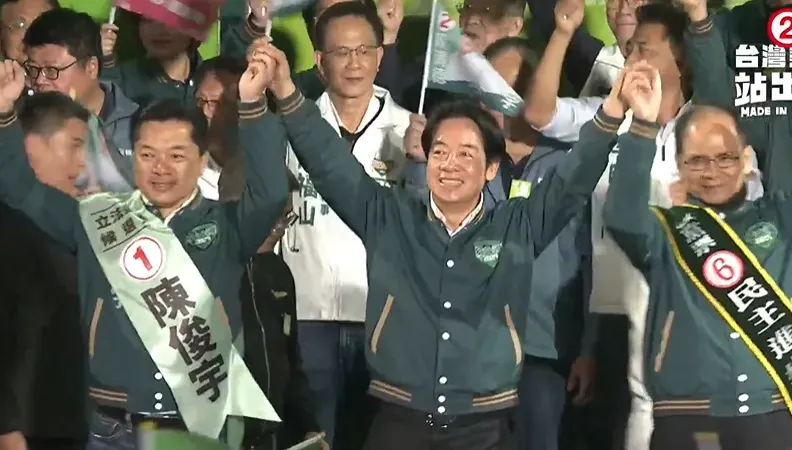 稱國民黨若國會過半「無法守護台灣主權」　賴清德：會增很多馬文君擋預算
