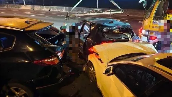 國1斗南段奪命追撞1死3傷！　肇事駕駛認了…又是「自動駕駛」惹的禍
