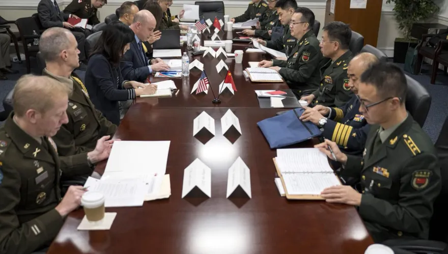 睽違1年多！中美國防部官員「面對面」會晤　陸要求停止武裝台灣