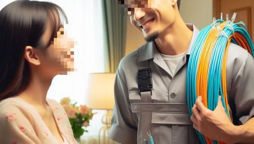 叫你來接線不是跟人連結！第四台豬哥工人襲臀俏主婦　淫喊「想騎妳滅火」