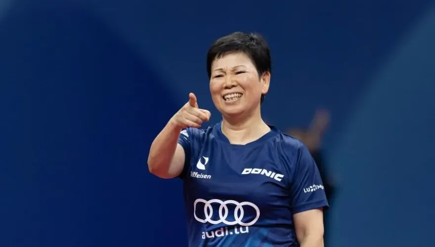 叫妳阿嬤出來打！「60歲桌球老將」倪夏蓮戰勝小40歲對手