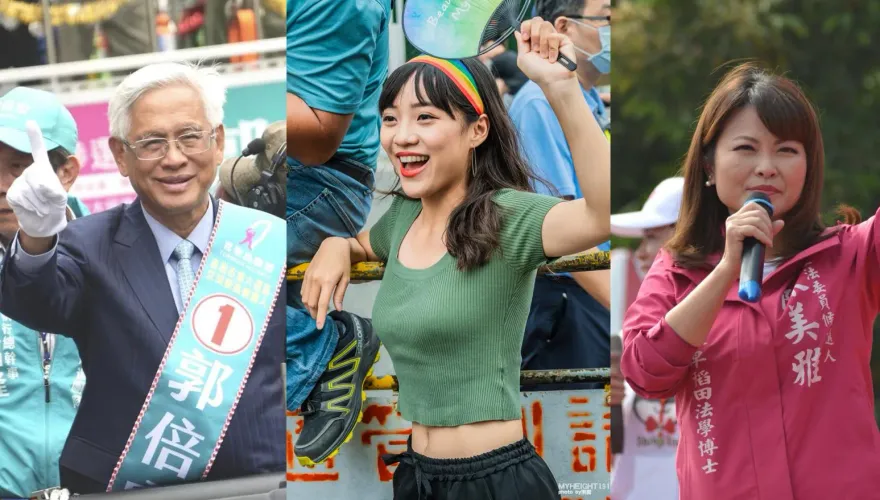 台灣大選2024/高雄第六選區「新人對決」受矚目　黃捷暫居領先、陳美雅緊追
