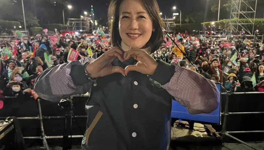 快訊/3連霸！北市第1選區「三腳督」激戰　民進黨吳思瑤自行宣布當選