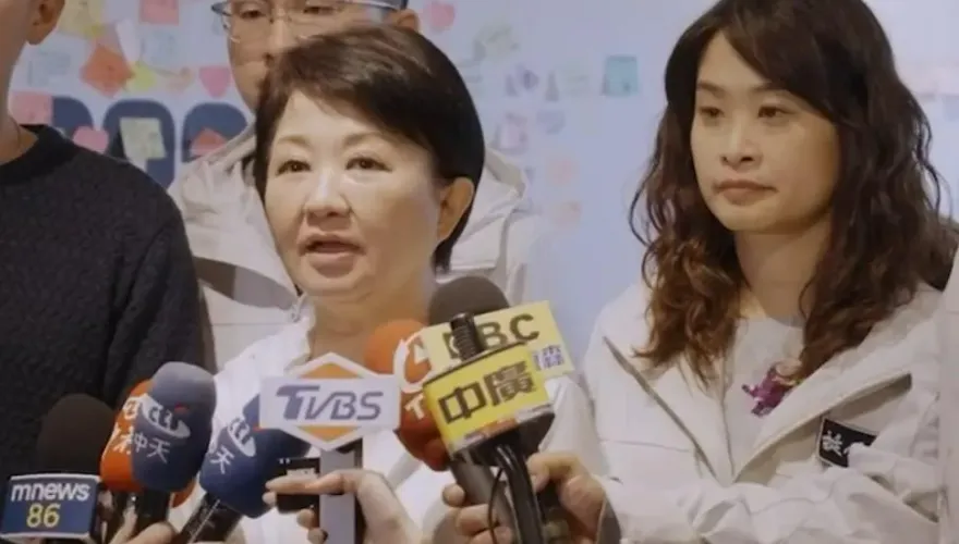 影/2024大選開票　盧秀燕：台中投票率約72.9%很不錯