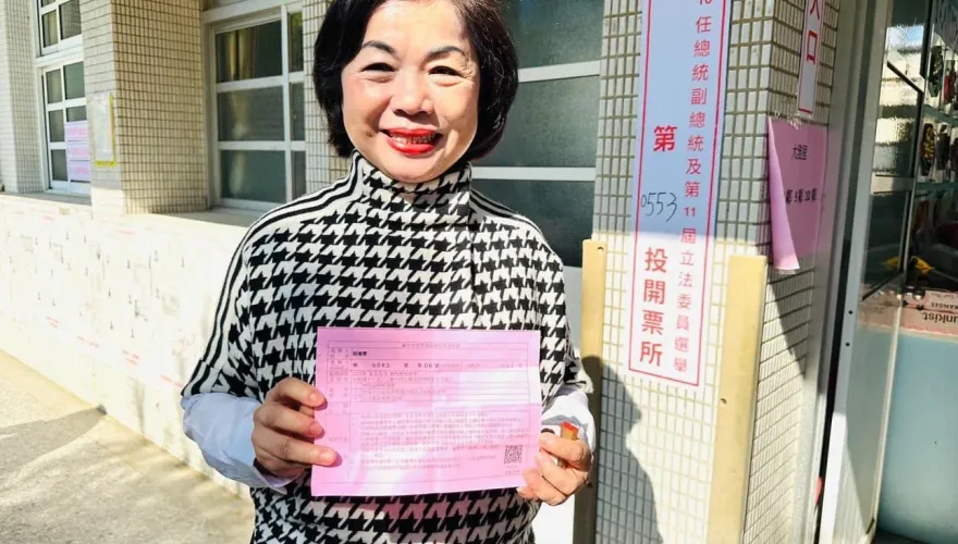 快訊/台中市第三選區結果出爐！國民黨楊瓊瓔自行宣布當選