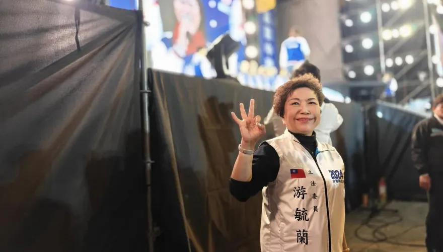 2024總統大選賴蕭配一路領先  游毓蘭開砲黃珊珊：妳的計謀得逞了