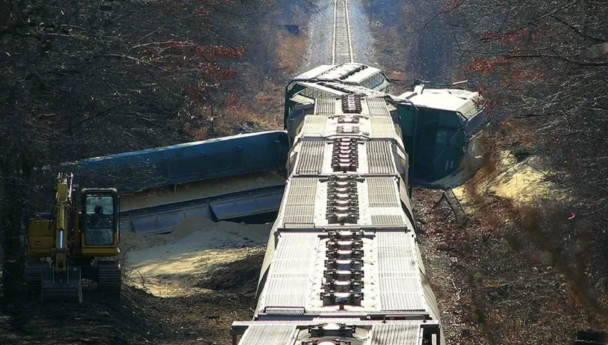 電力不足上坡倒退！北韓火車脫軌「7車廂急甩墜山谷」逾400平民喪命