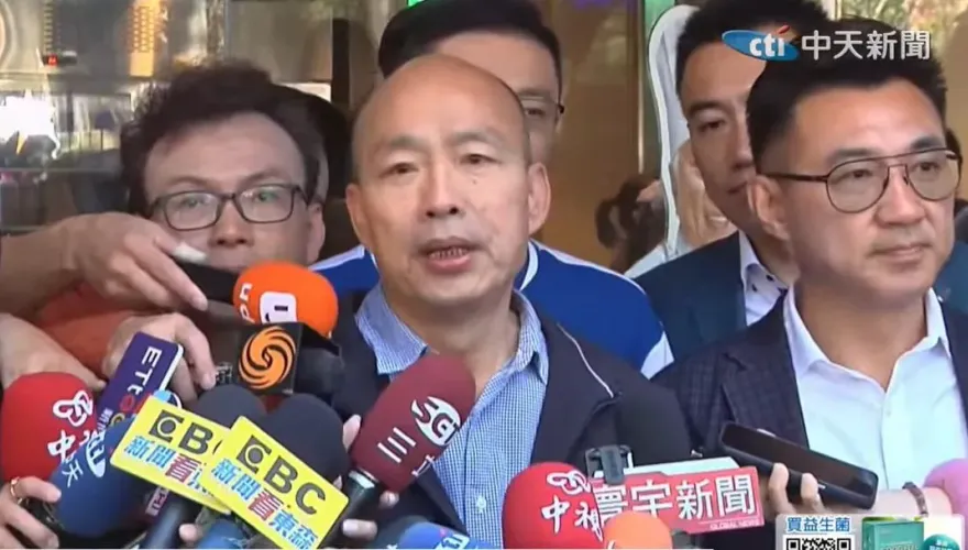 被問傅崐萁有意角逐立院龍頭　韓國瑜重申：「韓江配」雙進雙出