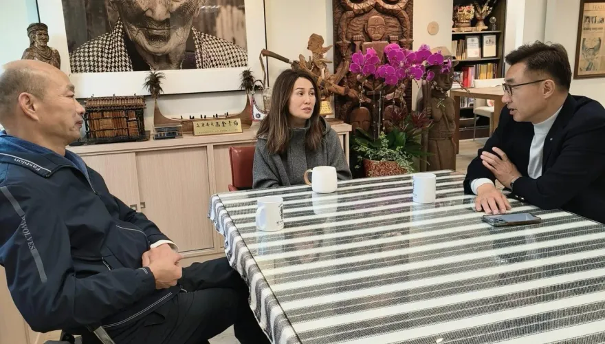爭取支持！高金素梅今和「韓江配」立院喝咖啡：未來願景可期