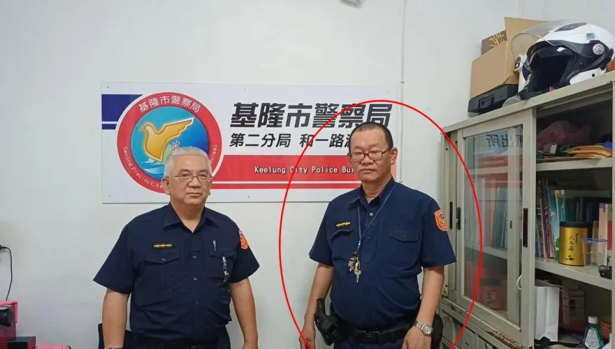 基隆53歲員警倒臥浴室送醫不治！同事臉書悼念　督察組長、所長前往慰問