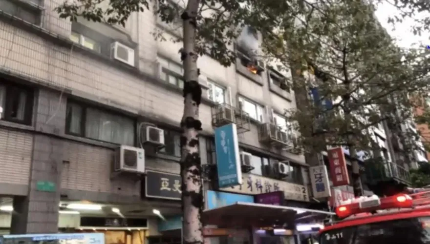 快訊/北市羅斯福路住宅火警　女住戶身體不適送醫