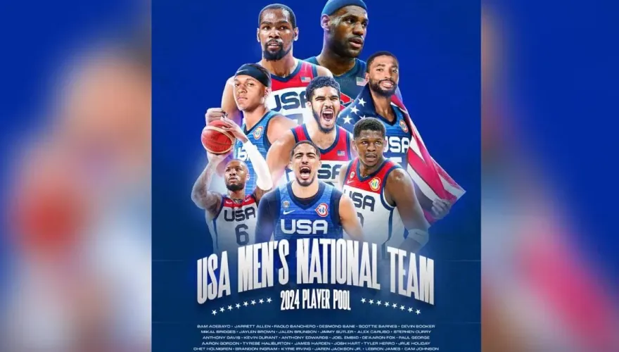 打造奧運最強夢幻隊！美國男籃41人大名單公布　詹皇、柯瑞坐鎮