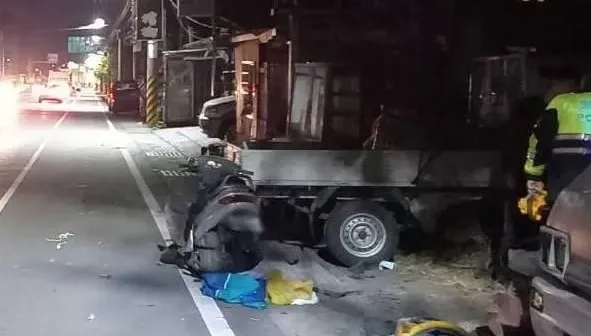 影/家門前出車禍！台東貨車駕駛酒駕返家左轉停車　直行機車騎士慘撞亡