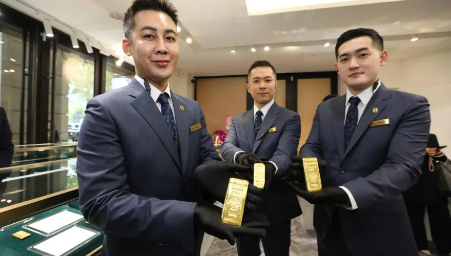 投資避險意識攀升！「專賣國際黃金條塊」聖巨金業進軍台中看準高消費力