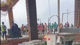 護國神山淪競技場！台積電寶山廠高樓工地打群架　網諷「太冷暖身」