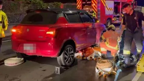 單車男酒駕碰撞機車！　害女騎士「捲入車底」重傷不治