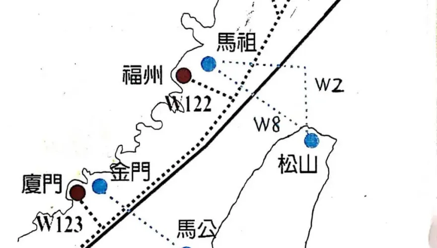 恐更接近海峽中線！大陸民航局宣布：M503航路2月起取消北向南飛行偏置