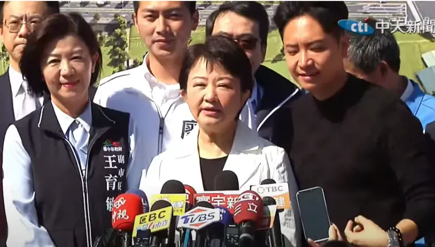 影/民眾黨自提黃珊珊！  盧秀燕1句話回應…..親曝「最高興這件事」