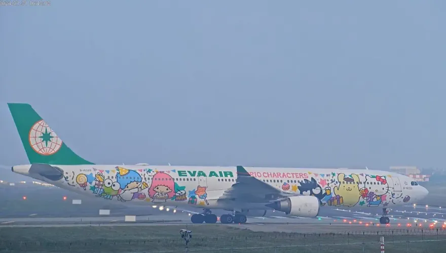 快訊/入出境注意！濃霧壟罩桃園　機場航班亂成一團