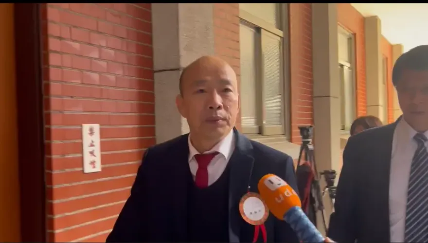 影/立院龍頭選戰首輪第一名！　進入第二輪有信心？　韓國瑜這樣回應