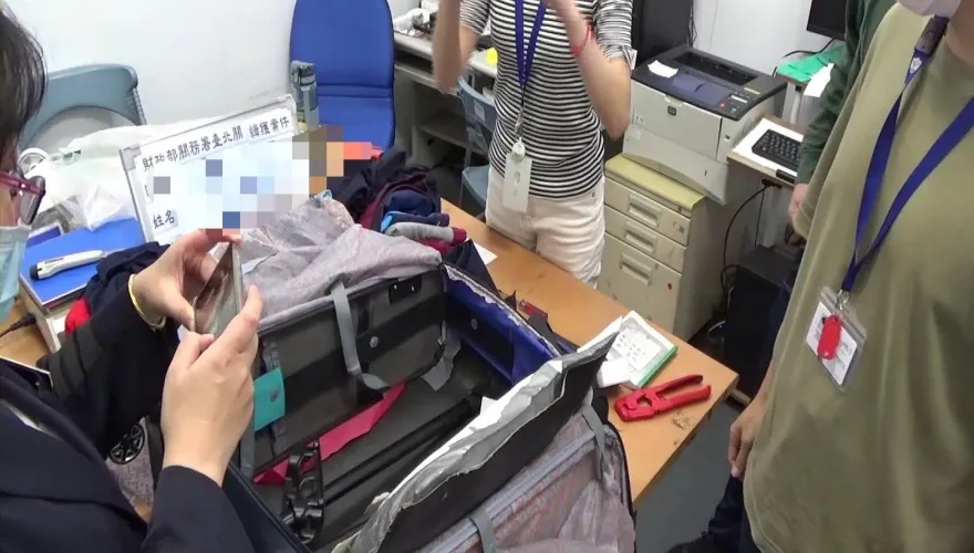 行李箱有詭！馬國女來台旅遊夾帶5公斤海洛英　市價超過4千萬