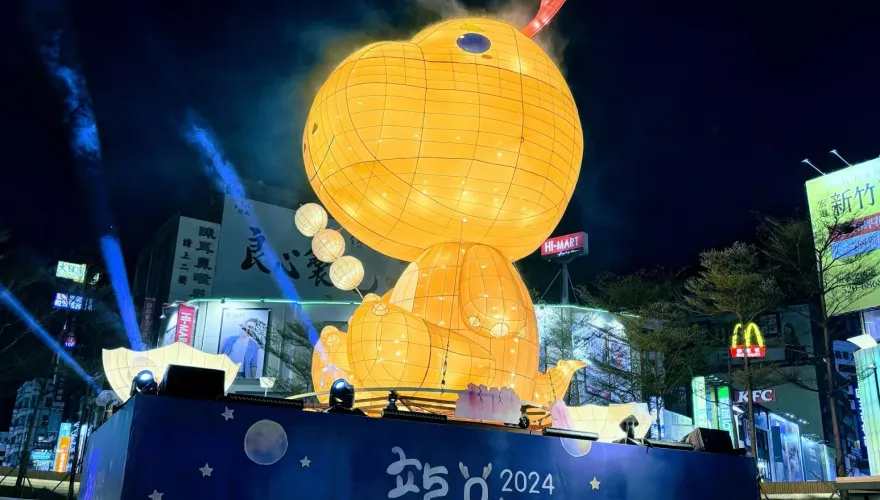 新竹燈會主燈挨批「四不像」　市府硬起來駁斥網路謠言
