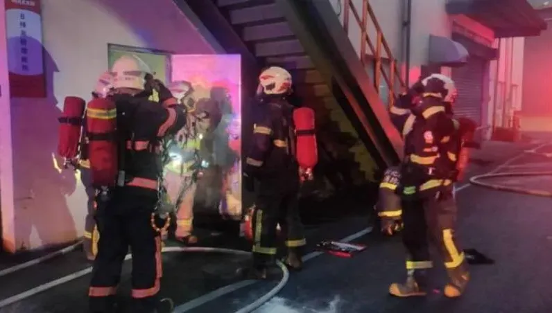 正新輪胎彰化溪州廠火警！疑電器室配電盤起火　幸無人傷亡