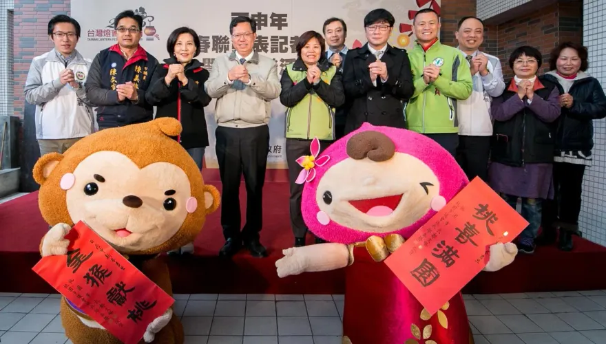 張善政春聯挨批不吉利　網友見這幕嗆爆于北辰：打臉鄭文燦和蔡英文？