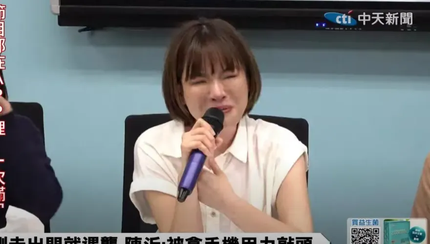 快訊/陳沂爆哭！不捨媽媽擔心…激動淚訴：講實話沒有錯