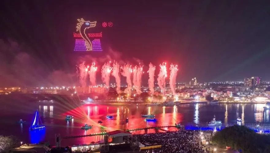 春節來台南逛燈會！無人機煙火燈光秀　初一至初四精彩演出