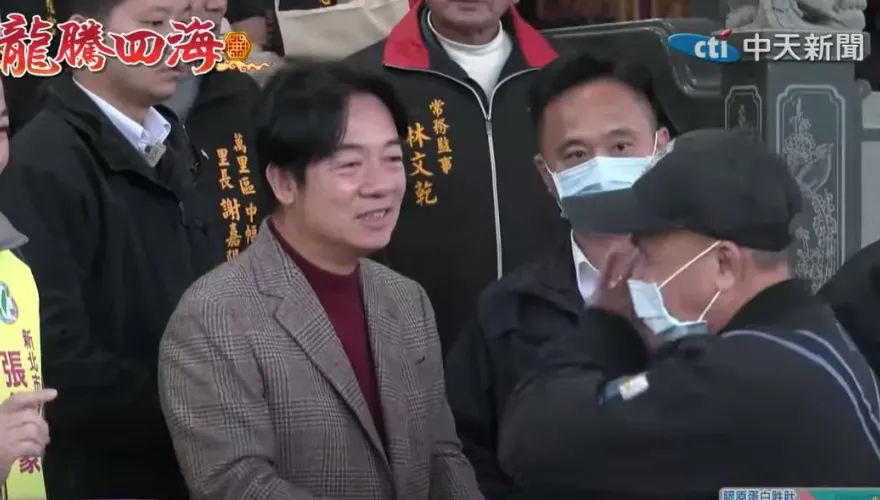 南北兩地跑！連拜雙北、基隆和台南8間廟　賴清德：感謝鄉親挺我當選總統