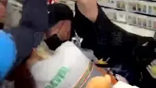 影/苗栗超商驚傳挾持案！印尼移工「心情不好」闖櫃台強抱女店員遭壓制