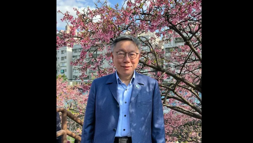 柯文哲初四推薦賞櫻景點！2017年親種櫻花樹現況曝