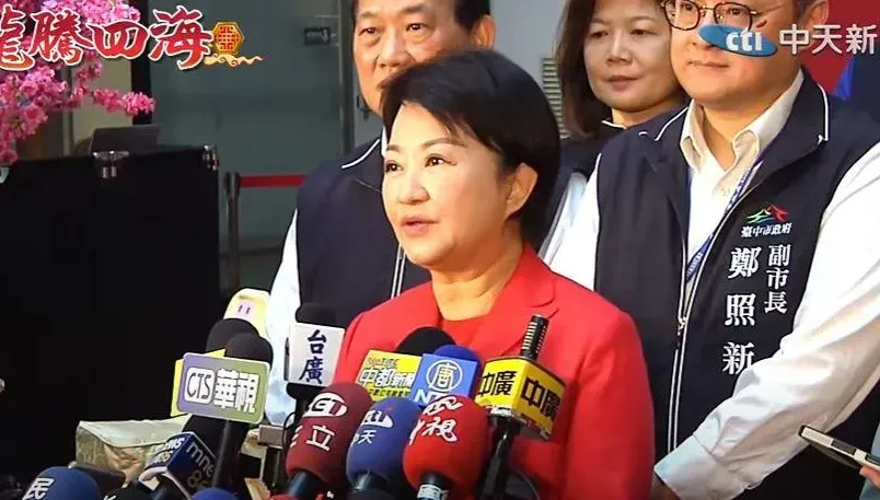 影/蔡壁如未出席台中市府新春團拜　盧秀燕：同仁皆以公務優先