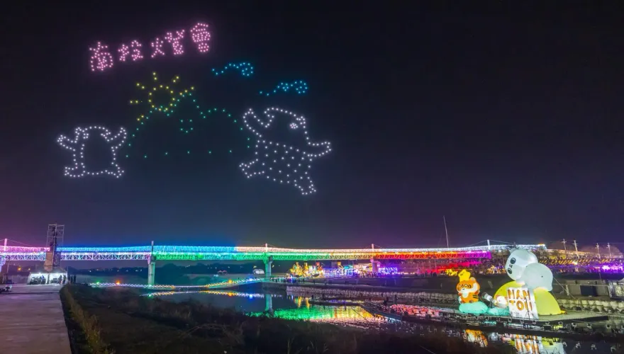 南投燈會「無人機秀」臨時取消！遊客現場撲空怒罵　縣府回應了