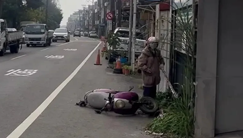 影/新竹正妹暗夜遭攻擊險摔車　警破4門逮鐵棍男強制送醫