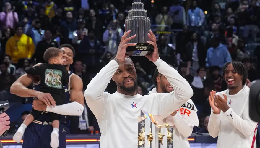 影/NBA明星賽狂轟211分！東區42顆3分破紀錄奪勝　里拉德摘MVP