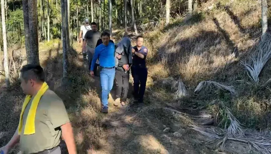 影/顯靈？南投警打獵遭轟斃　戴過的「頭燈」突亮起、找到竹簍揪兇