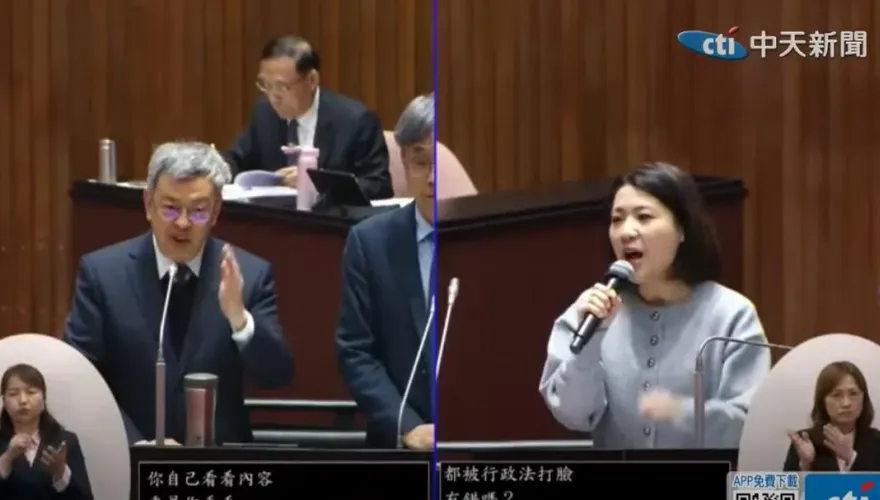 影/許淑華批徐巧芯質詢陳建仁如「潑婦罵街」　葉元之嗆：小心眼、沒有格
