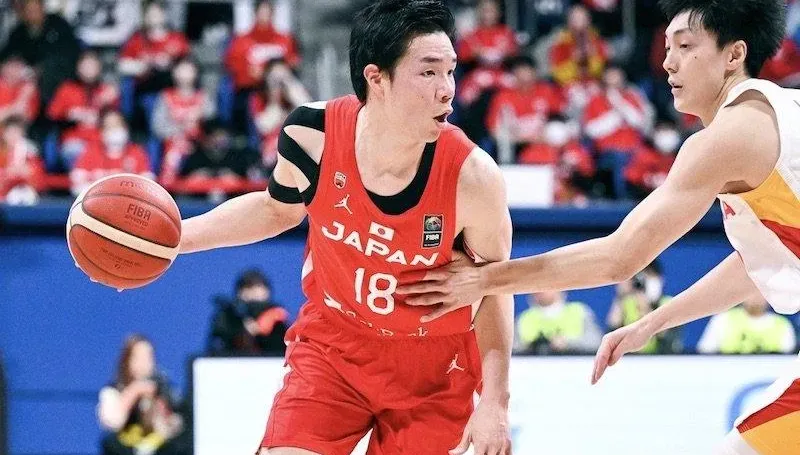 影/88年來首勝！馬場雄大轟24分　日本男籃力克中國大陸